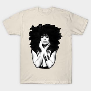 Erykah Badu Retro Halftone Vintage Fan Art T-Shirt